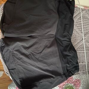 Lululemon Black 4 inch shorts size 6